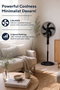 Kumtel KTF-395 Ventilador de 60 W Negro